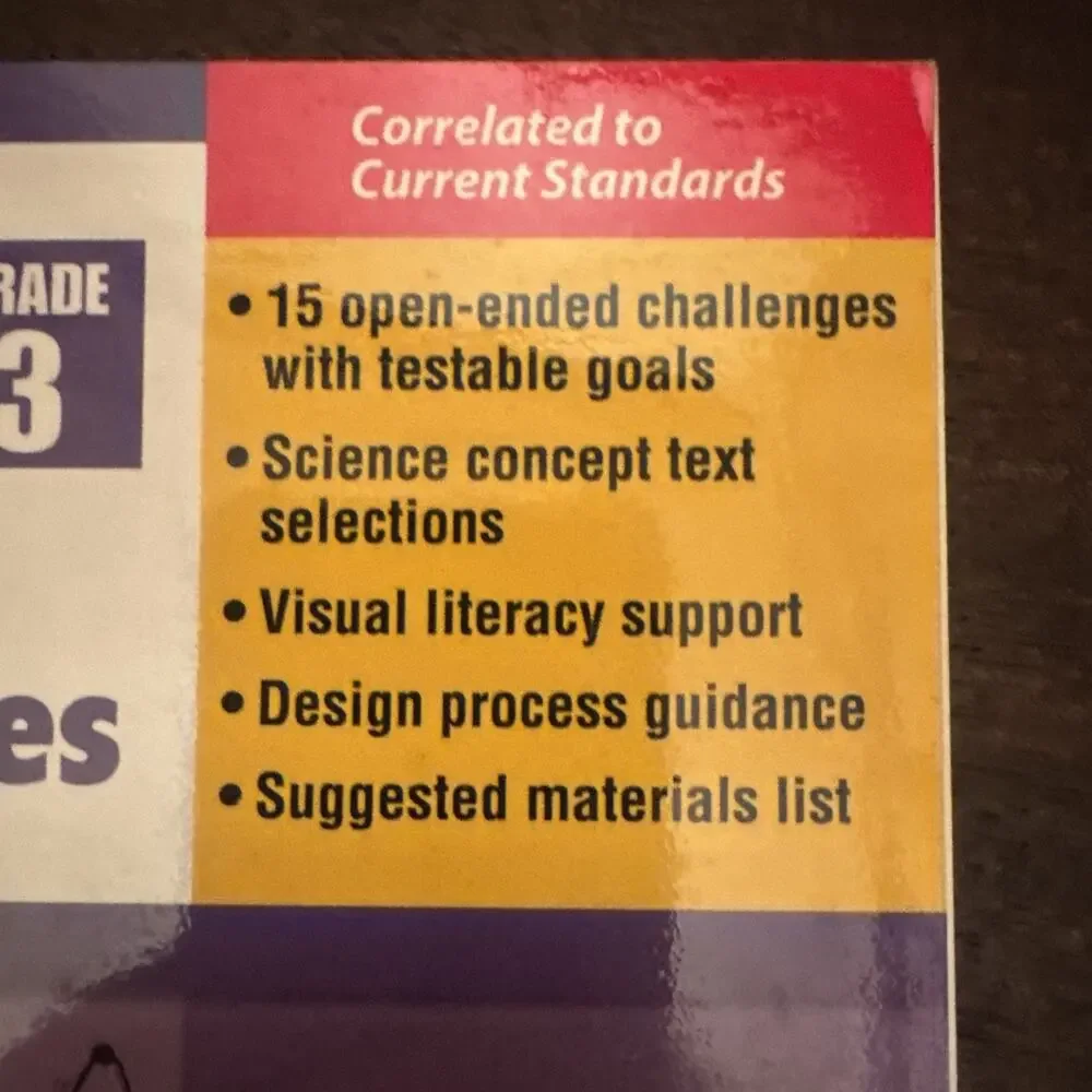 NEW Stem Lessons and Challenges Grade 3 Evan-Moor Paperback Workbook Home School